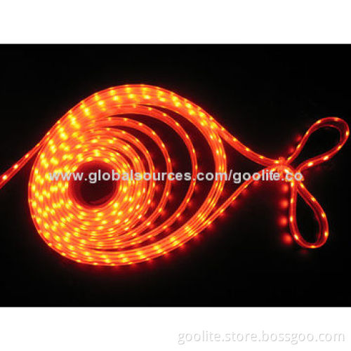Waterproof Lighting Colorful LED Flexible Strip Light, 5050 48LEDs/m, 12V, 120-degree, CE Approved